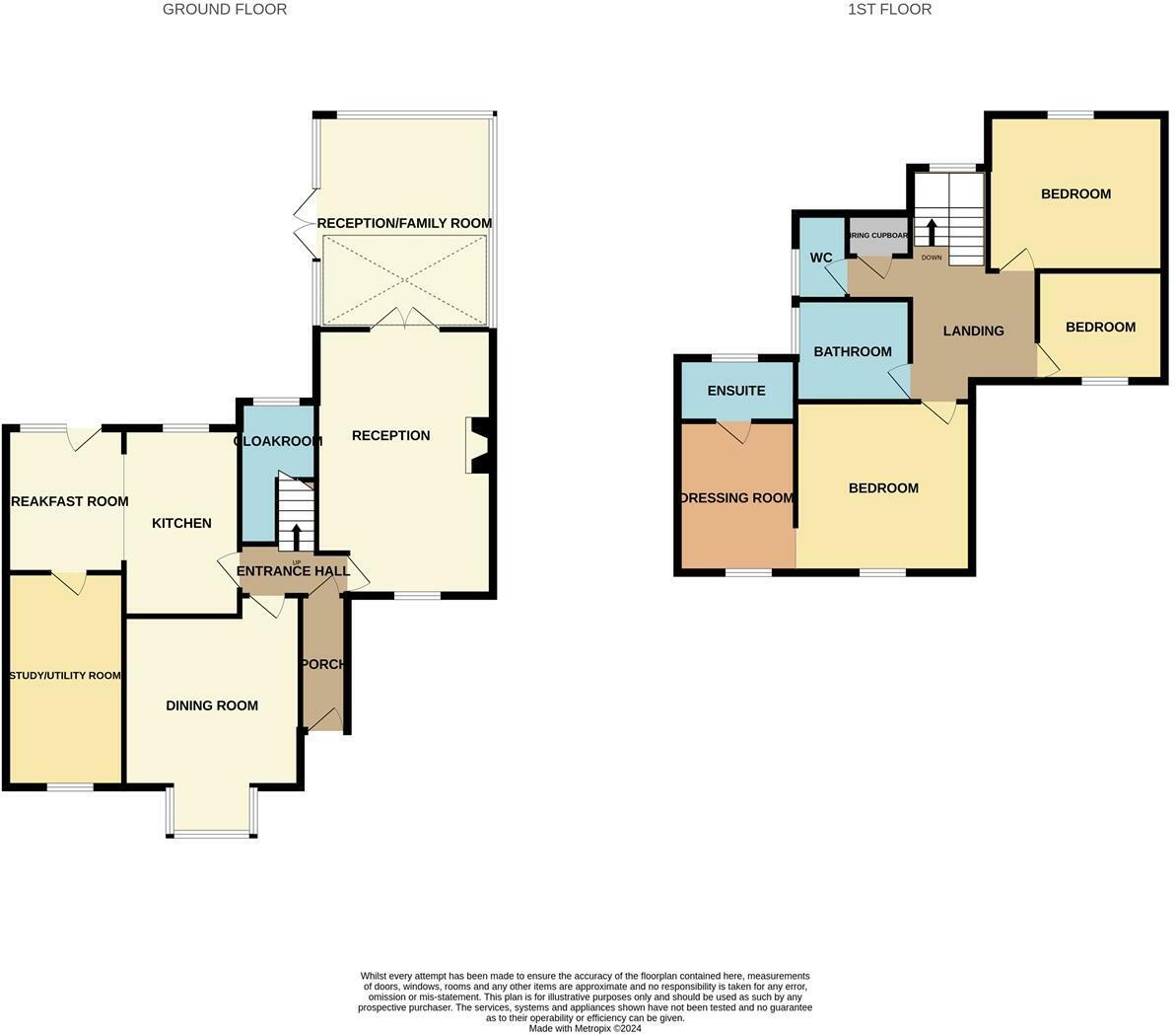 Floor Plan | House - Detached | Arlington Avenue, Goring-By-Sea, Worthing | For Sale
